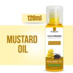 Purilify Mustard Oil – Cold Pressed | 100% Pure & Chemical-Free | Hair Strength, Skin Care & Cooking Use – 120ml - Image 2