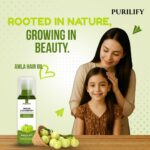Purilify Amla Oil – Cold Pressed | 100% Pure & Chemical-Free | Hair Growth, Root Strength & Scalp Care – 120ml - Image 3